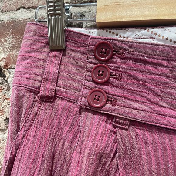 Marc by Marc Jacobs Striped High Waist Shorts Size 8 - Picture 6 of 6